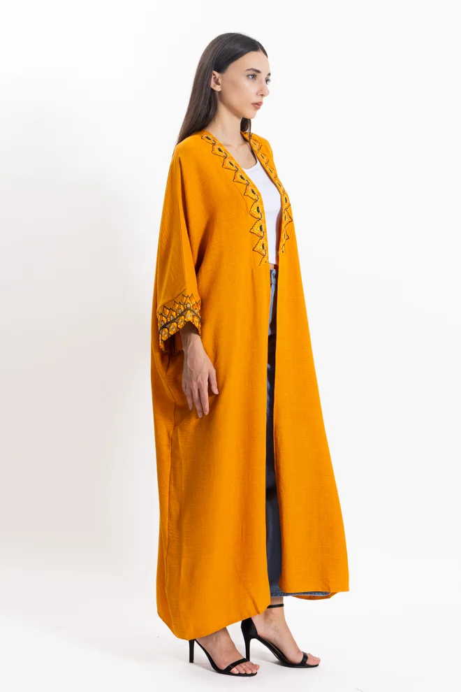 شايبس DETAIL EMBROIDERED ABAYA