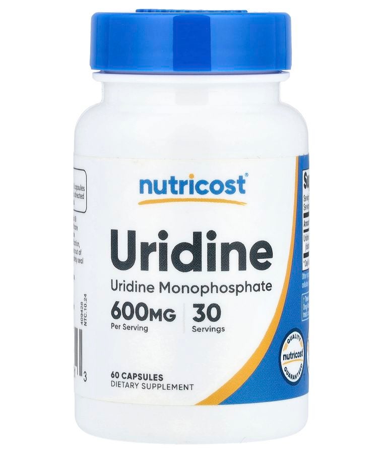 Nutricost Uridine 60 Capsules (300 mg per Capsule)