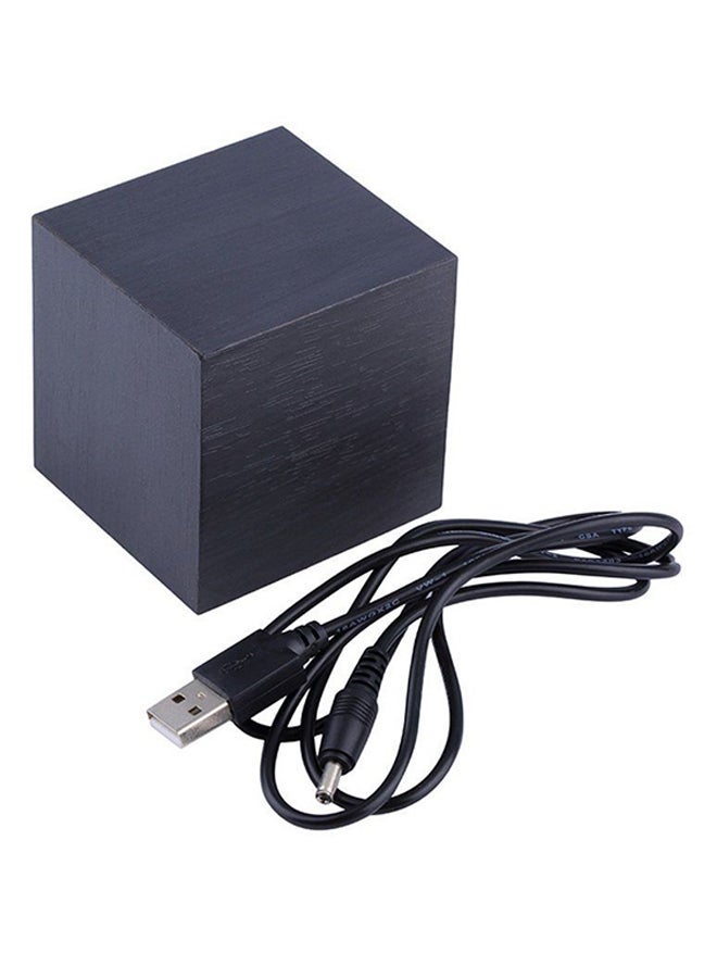 OUTAD Digital LED Alarm Clock Black - Image 1