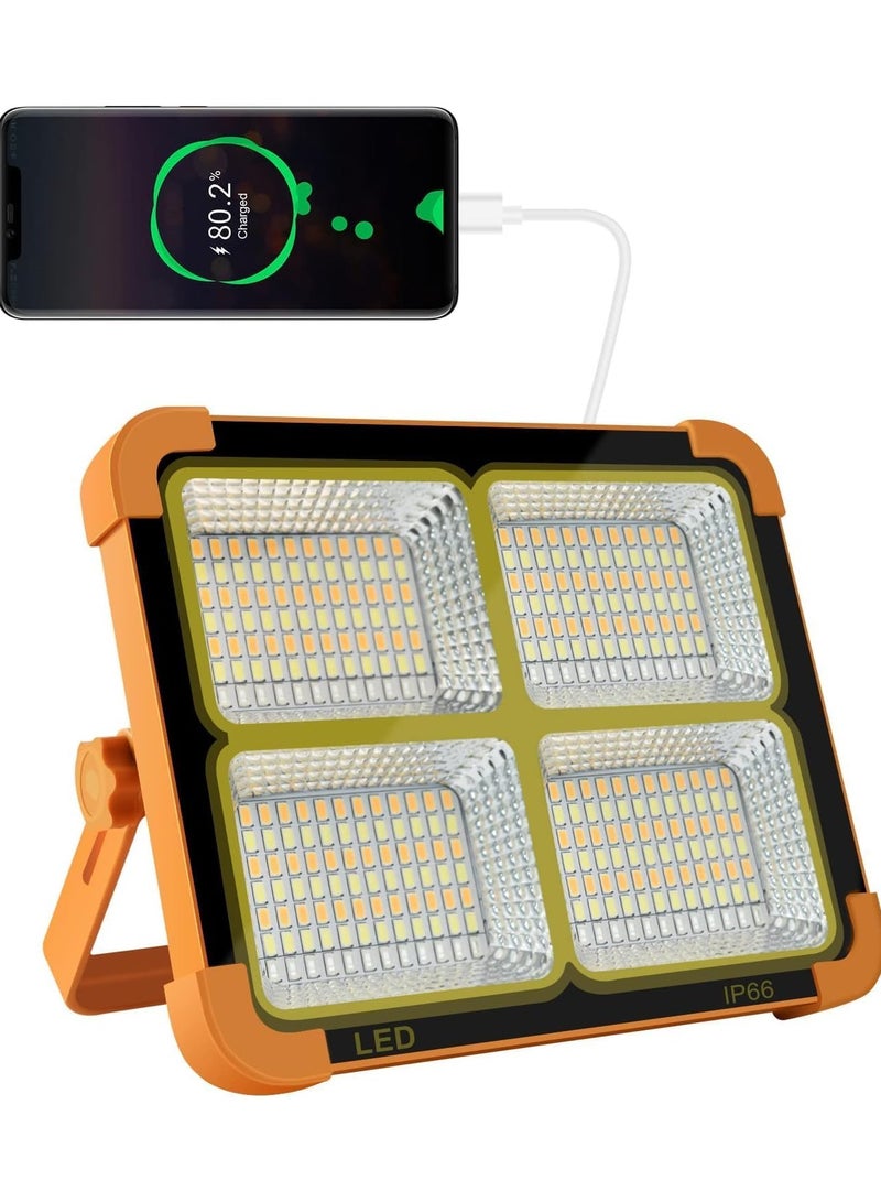 ماركة غير محددة ضوء LED بالطاقة الشمسية، مصباح شارع خاص بدون كهرباء، IP166 مقاوم للماء، ضوء للتخييم  - Image 1