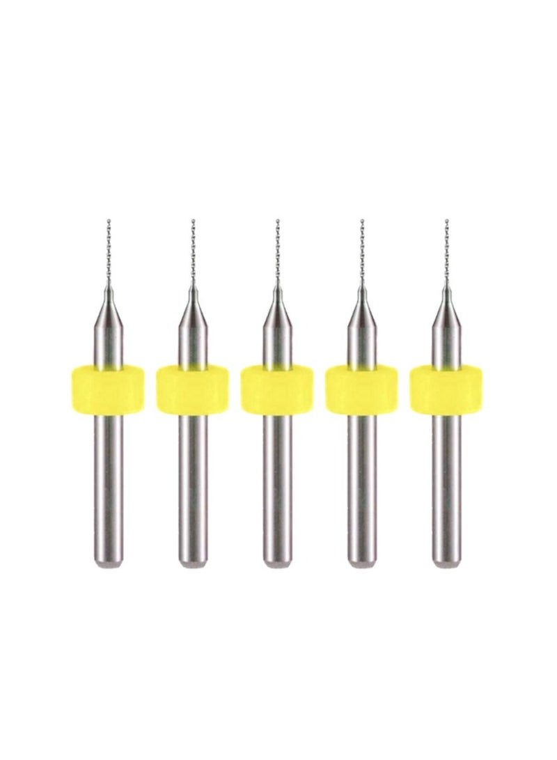 Yakumuz 50pcs PCB Drill Bits Set Yakumuz Spiral Flute Carbide 0.3mm-1.2mm for Print Circuit Board Stone Dremel Jewelry CNC Engraving (5PCS Each) - Image 5