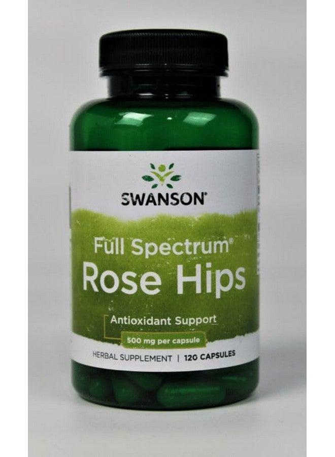 Swanson Rose HIPS - Herbal Supplement Promoting Immune System Health & Healthy Weight Support - (120 Capsules, 500mg Each) (2 Pack) - Image 4