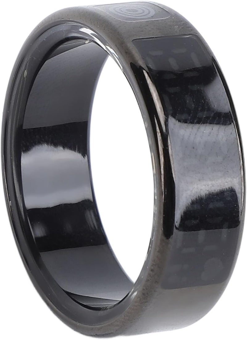 Yunseity Smart Health Ring, IP68 Fitness Tracker Ring, Sleep Tracking Stainless Steel Wearable Fitness Tracker with Screen, for Men Women (9) - Image 1