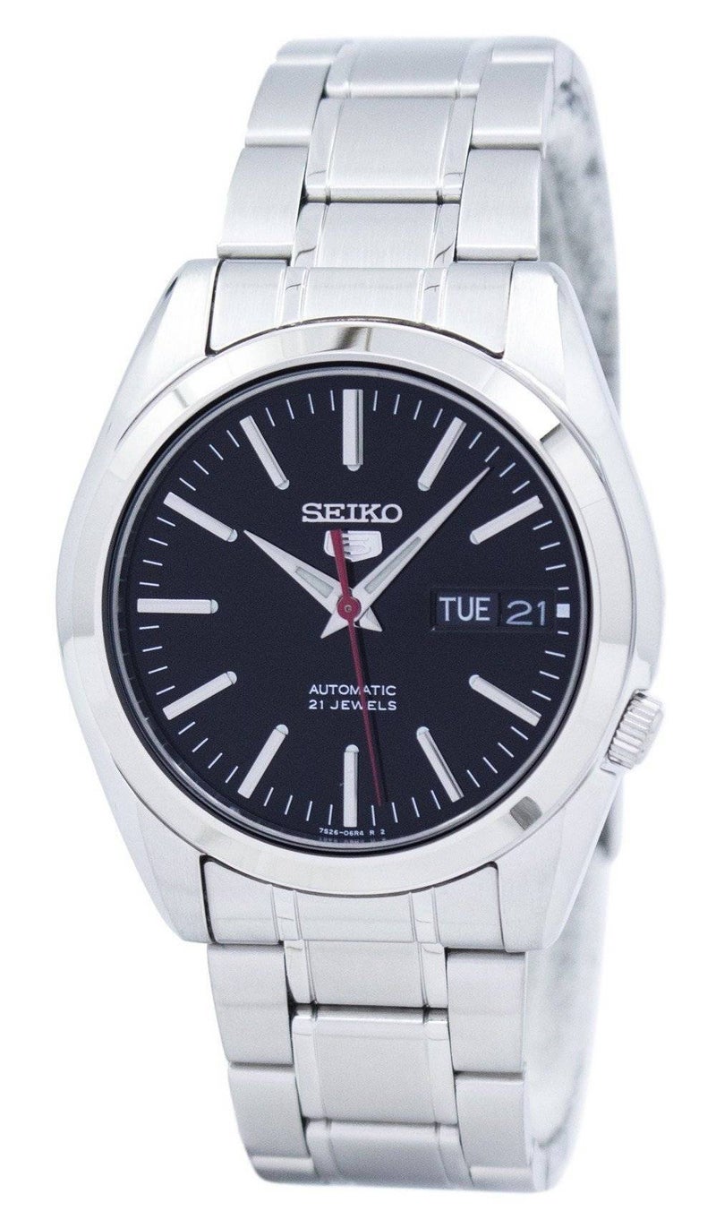 Seiko 5 Automatic 21 Jewels Day/Date Luminous Hands SNKL45K1 30M Mens Watch - Image 1
