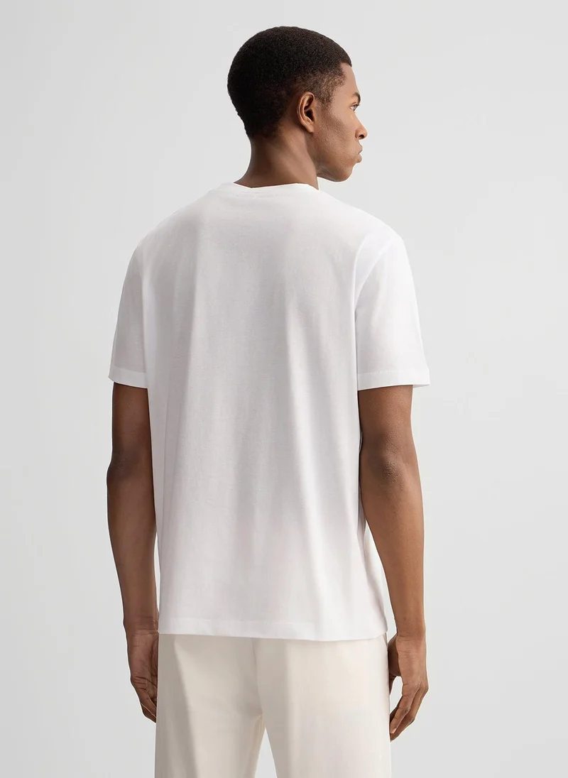 Liu Jo White T-Shirt with Logo