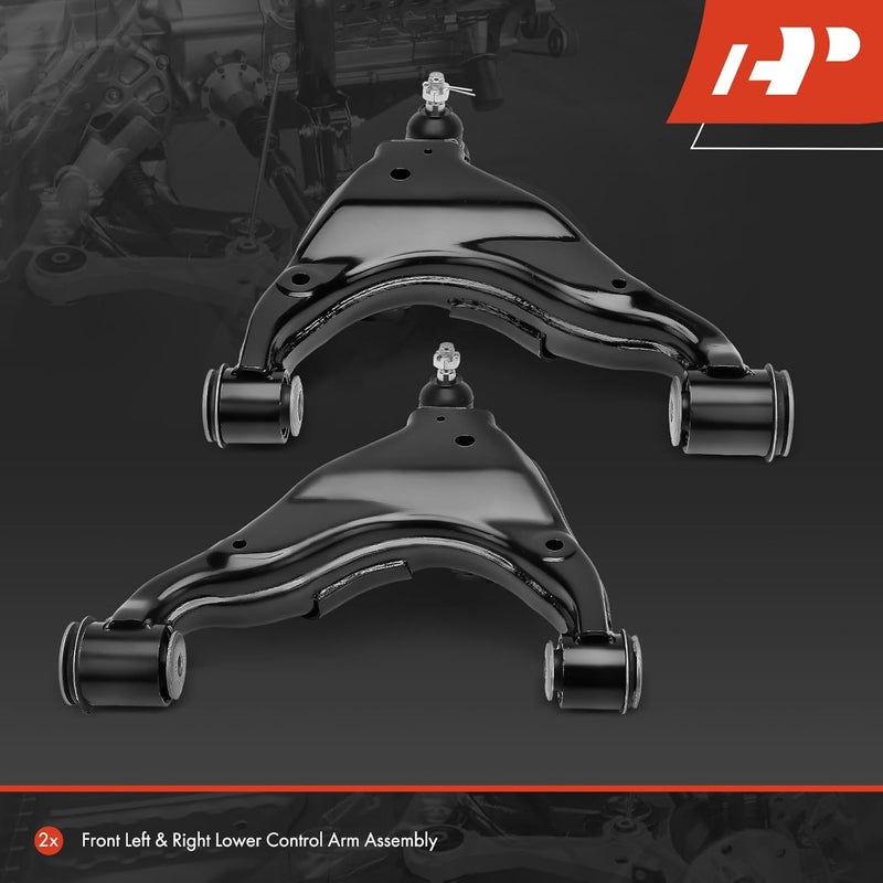 A-Premium مجموعة ذراع التحكم السفلي الأمامي A-Premium مع مفصل كروي وجراب - Image 2