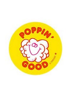 Trend Enterprises Poppin' Good/Popcorn Scent Retro Stinky Stickers By Trend; 24 Seals/Pack Authentic 1980S Designs  - Image 1