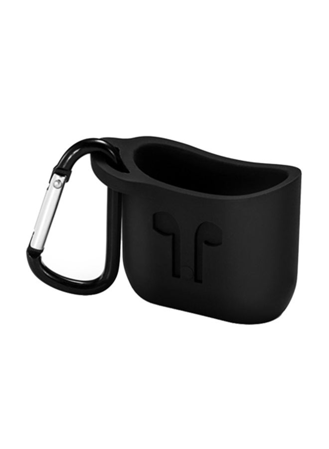 Charging Case Cover For Apple AirPods Black - Image 3