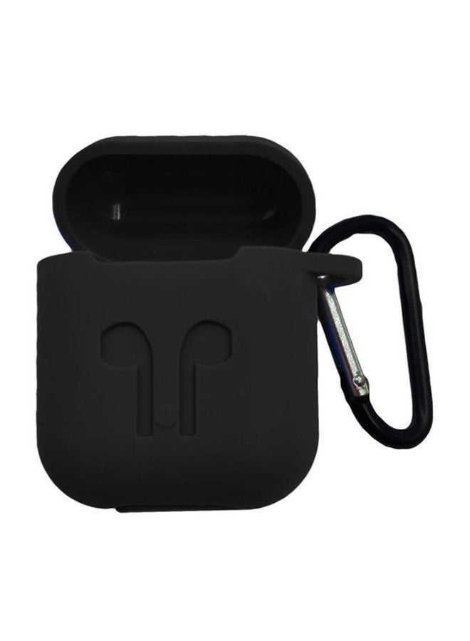 Charging Case Cover For Apple AirPods Black - Image 2