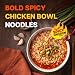 Nongshim Spicy Chicken Noodle Soup Bowl Soup Mix 6 Pack KoreanStyle Ramen Noodle Instant Soup Microwaveable - Image 4