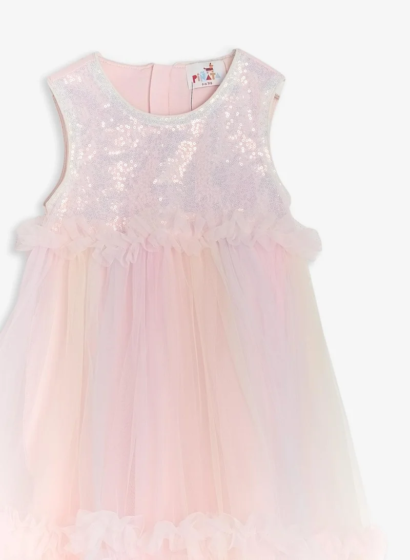 Pinata  Sequin Bow Occasion Dress for Women | Best Price UAE