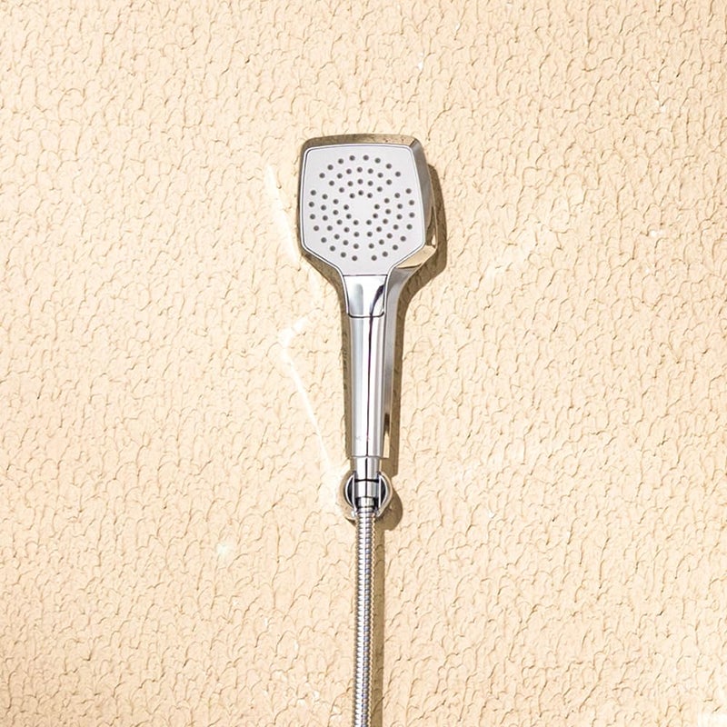 Mila India MILA Vista Hand Shower MBHC0201CM Hand Shower with Chrome Hand Shower Multi Function Inner Spray1st Outer Spray 1st 2nd outer SprayFull Spray 96 92mm Hose 15 metres - Image 1