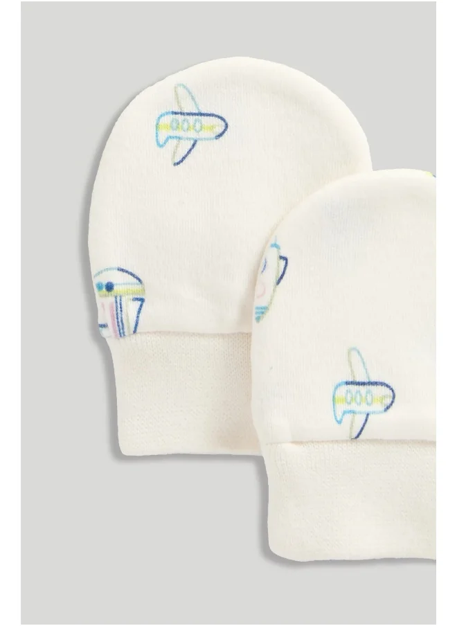 mothercare Baby Mittens - 2 Pack