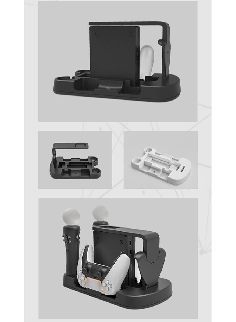 iplay Multifunction Controller Charging Dock and PS VR Display Stand for PS5 Black - Image 5