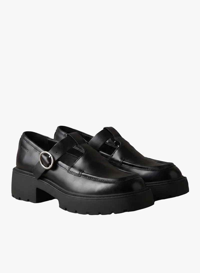 Calvin Klein  CK Bold - Leather Mary Jane Loafers for Women | Best Price UAE