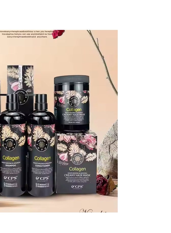 CPS High Quality CPS Collagen Moisturizing Nourishing Shampoo 900ml - Image 2