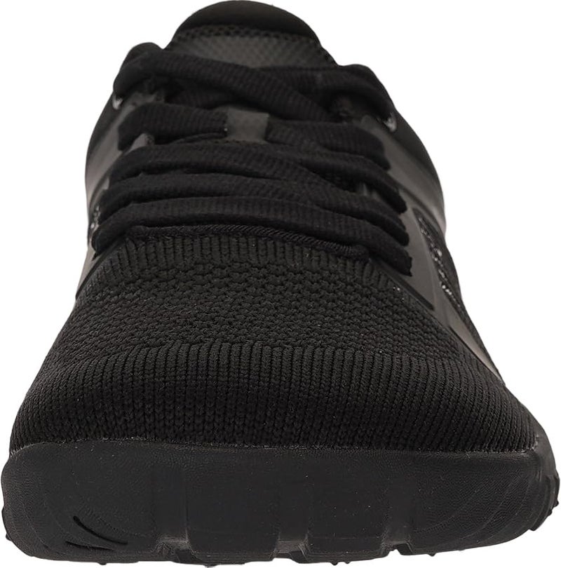 WHITIN Women's Wide Barefoot Shoes Zero Drop Minimalist Trail Running Sneaker Size 8 Cross Training Minimus Lifting Walking Sport Gym All Black 39 - Image 2