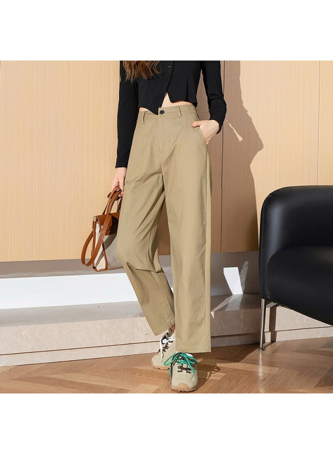 Tonlion Spring Women's Loose Mesh Patchwork Harem Casual Pants Trousers - Image 3