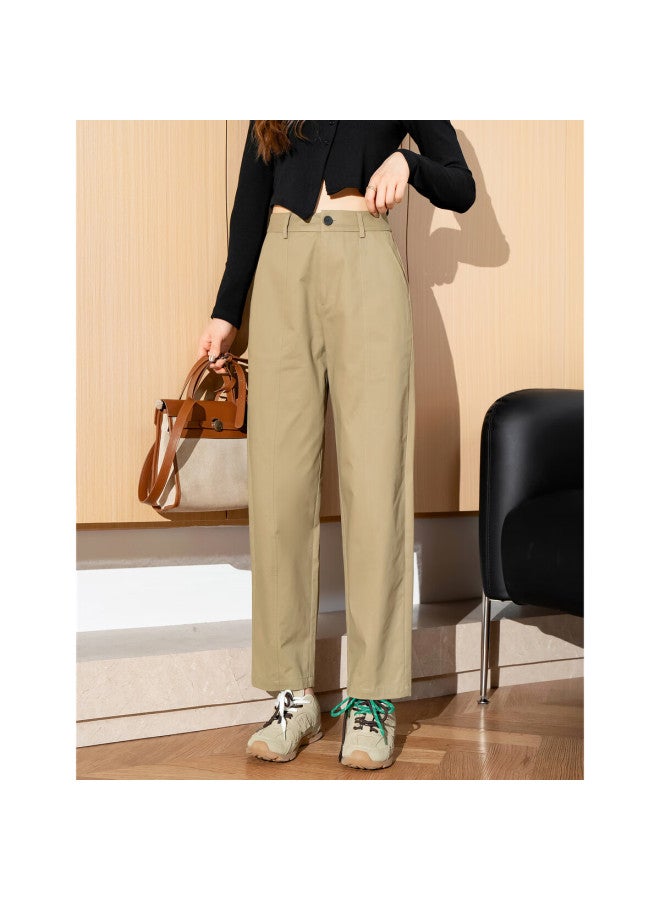 Tonlion Spring Women's Loose Mesh Patchwork Harem Casual Pants Trousers - Image 1