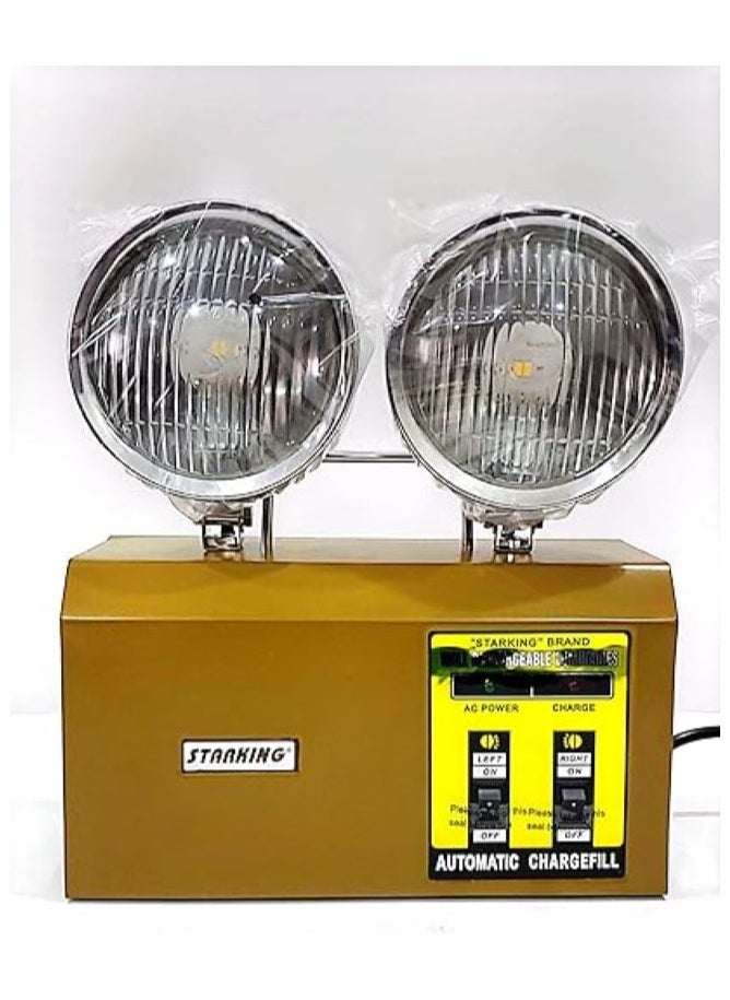 Starking Emergency light Starking. Portable rechargeable double light.  - Image 1
