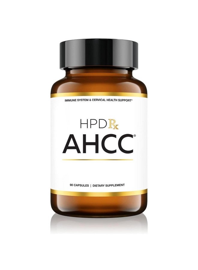HPD Rx مكمل HPD Rx Premium AHCC وفطر شيتاكي 1100 ملغ لكل حصة، معزز طبيعي للمناعة، يحافظ على نشاط خلايا القاتل الطبيعية | AHCC مثبت في أكثر من 30 دراسة | إمداد لمدة 30 يومًا، عبوة واحدة - Image 1