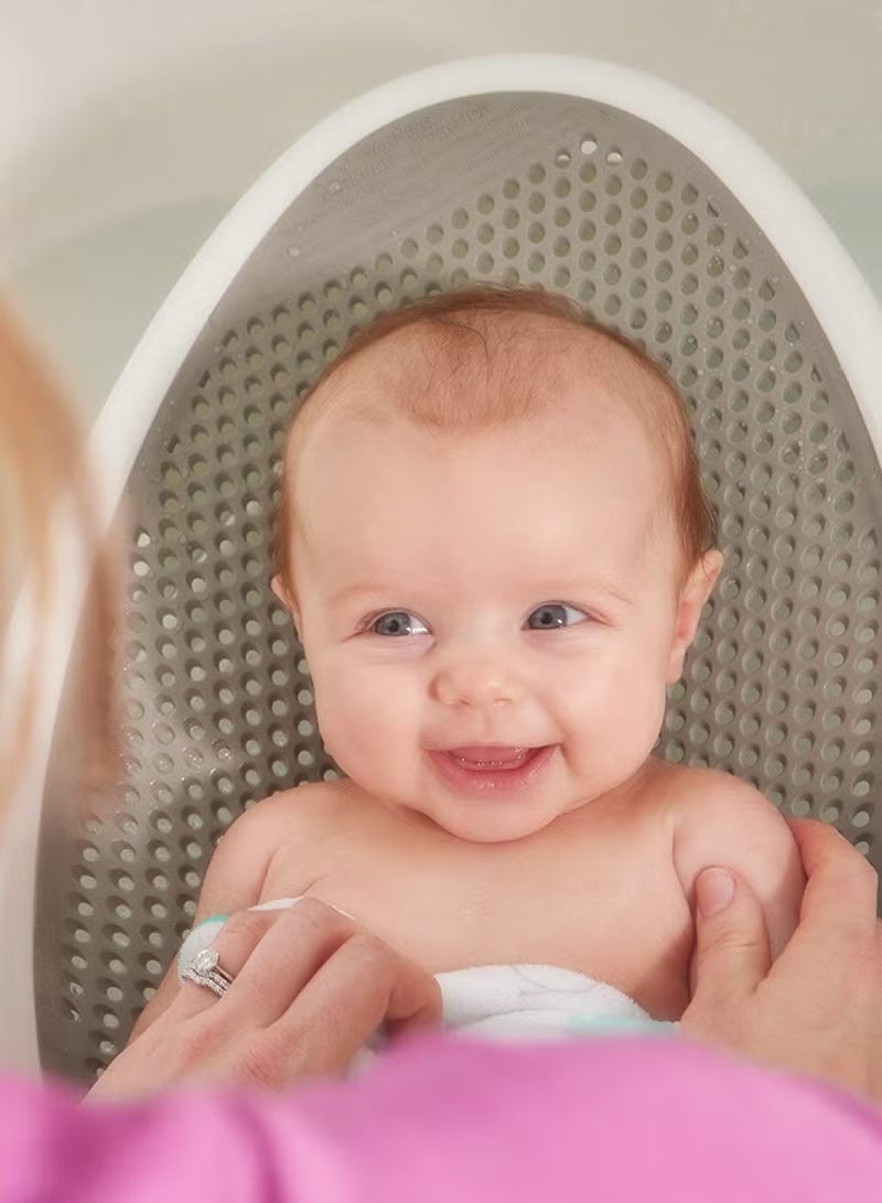 BABY PLUS Clean Cradle Non Slip Secure Infant Baby Bather With Inclined Headrest  3   6 Months  Assorted - Image 3