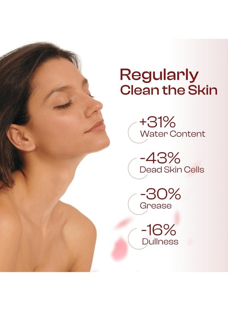QUARXERY Purifying Exfoliating Gel: Facial Exfoliator Cleanser - Face Wash for All Skin Types  - Image 3