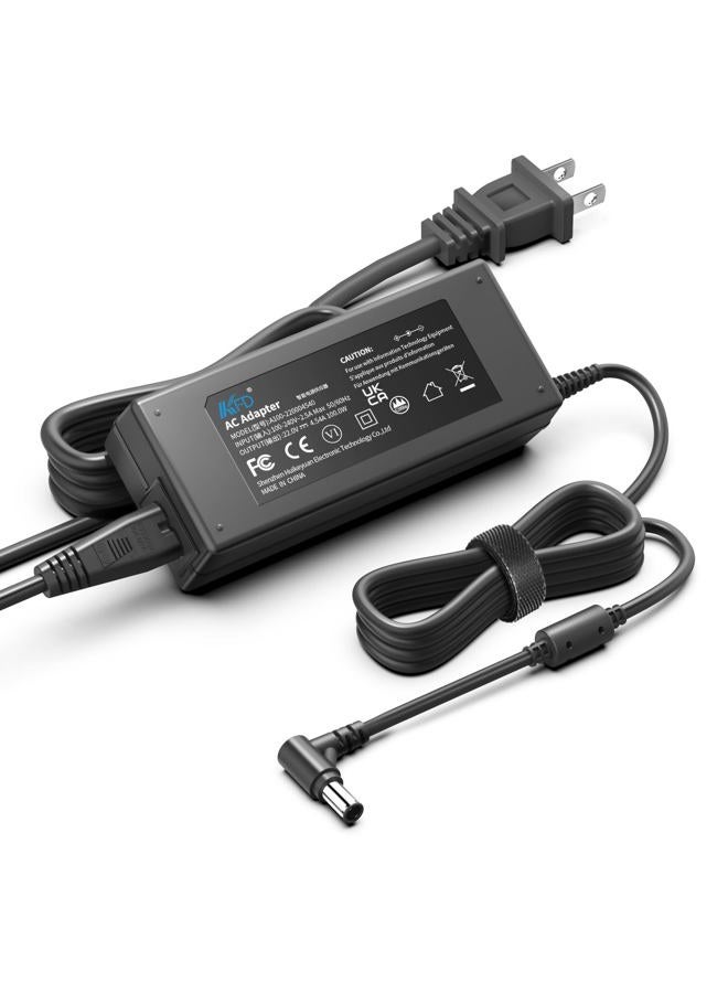 KFD 22V AC DC Adapter Charger for Samsung Odyssey G7 LC32G75TQSNXZA LC32G73TQSRXXU LC27G75TQSRXXU Odyssey G6 LS32BG650EUXXU S34E790C S29E790C C27HG70 LC27HG70QQNXZA Gaming Monitor Power Supply Cord - Image 1