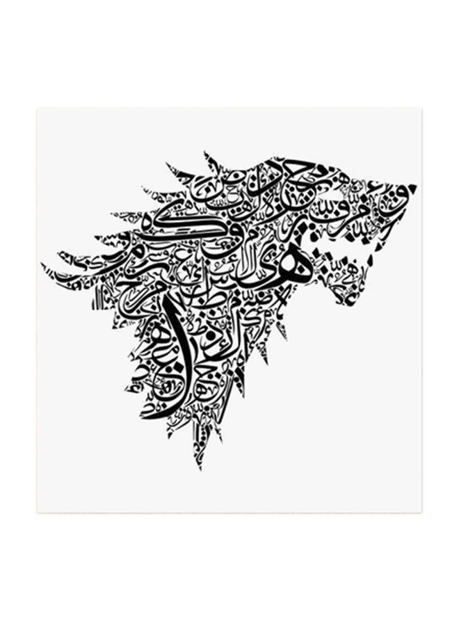RYN Winter is Coming Game of Thrones MDF Wall Art Multicolour 30x30centimeter - Image 1