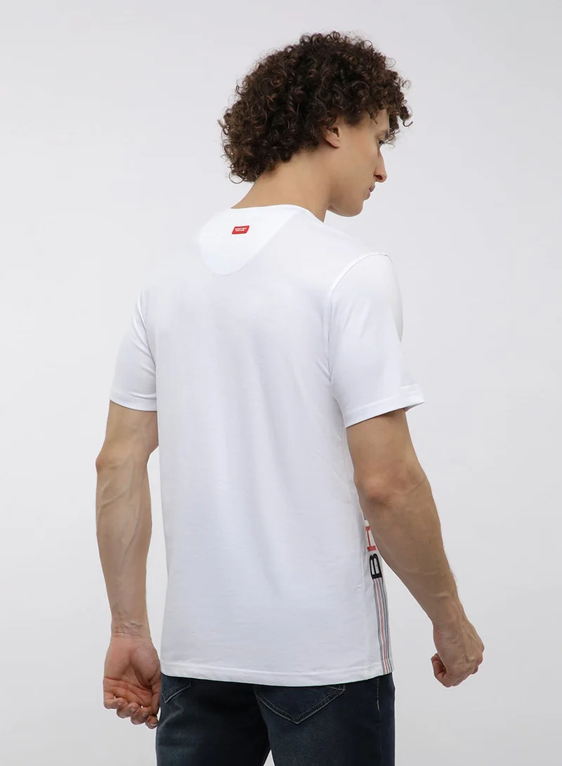 BEVERLY HILLS POLO CLUB  Graphic Crew Neck T-Shirt for Men | Best Price UAE