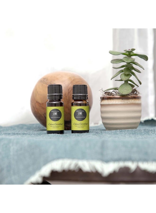 Edens Garden Lime- Steam Distilled Essential Oil- 100% Pure Premium Grade, Undiluted, Natural, Therapeutic, Aromatherapy, The Best for Diffuser, Candle, Laundry, Humidifiers 30 ml (1 fl oz)  - Image 2