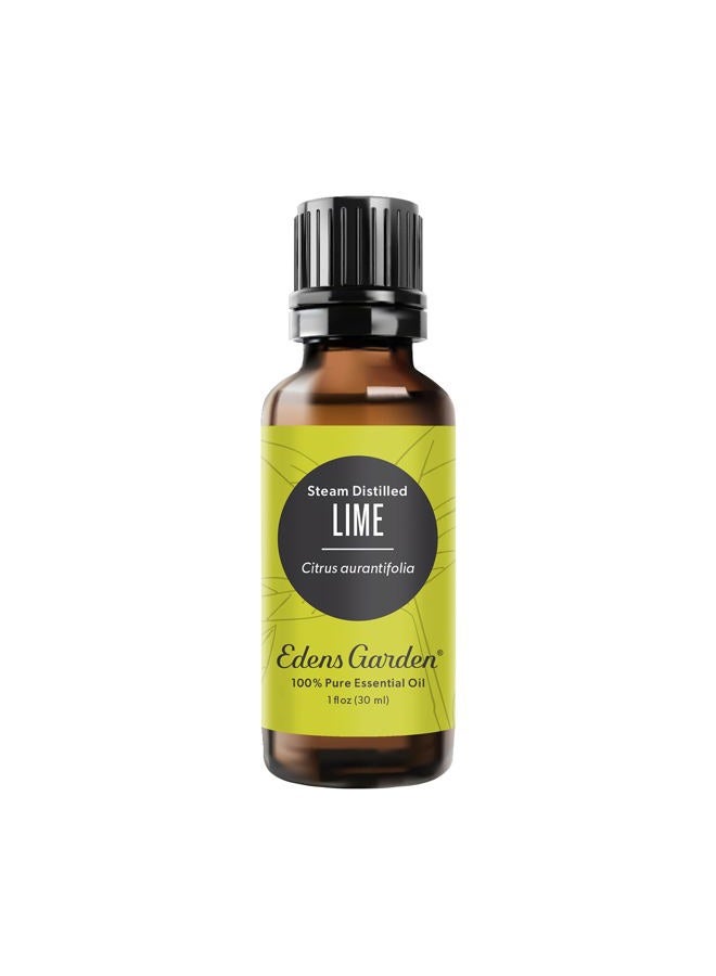 Edens Garden Lime- Steam Distilled Essential Oil- 100% Pure Premium Grade, Undiluted, Natural, Therapeutic, Aromatherapy, The Best for Diffuser, Candle, Laundry, Humidifiers 30 ml (1 fl oz)  - Image 1