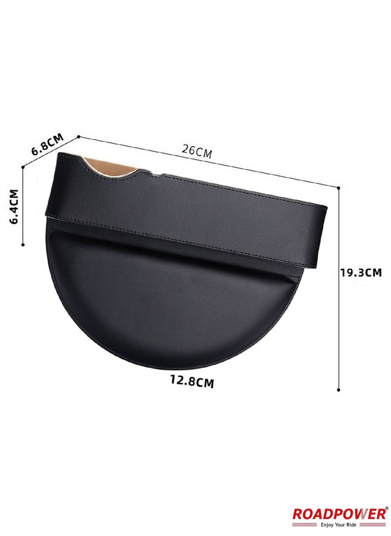 Car Seat Gap Filling Organizer Car Crevice Storage Box PU Leather Car Front Seat Pockets Interior Accessories for Smartphone Part Wallet Key 2pce Black - pzsku/Z0FE20513262D44D65FDBZ/45/_/1691578923/28388dfb-a8c6-4c0b-b0b8-6199acd6f0dd