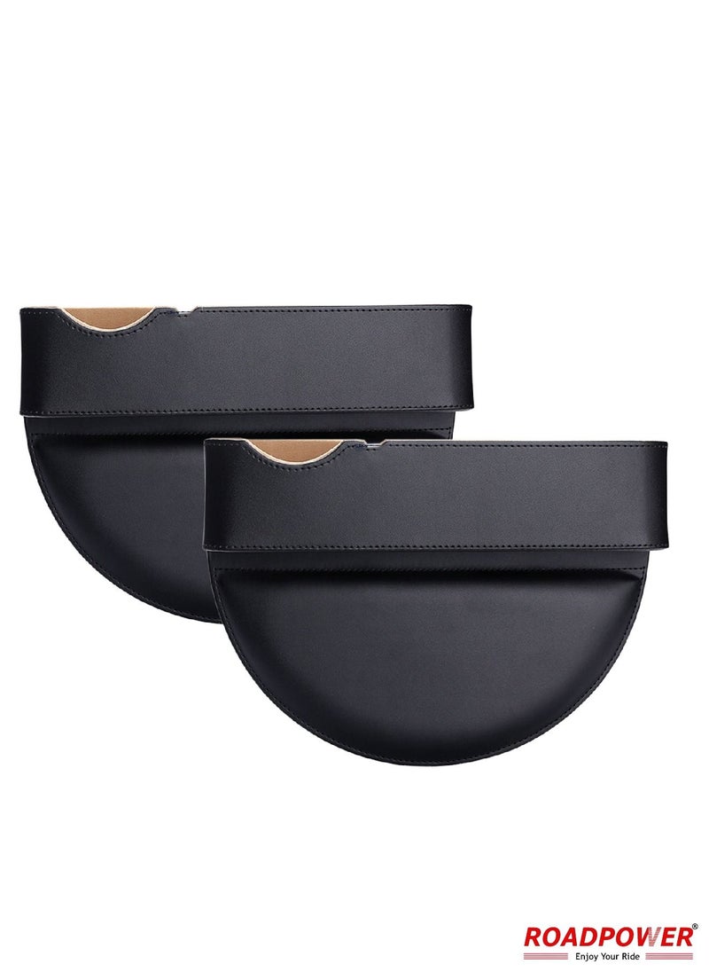 Car Seat Gap Filling Organizer Car Crevice Storage Box PU Leather Car Front Seat Pockets Interior Accessories for Smartphone Part Wallet Key 2pce Black - pzsku/Z0FE20513262D44D65FDBZ/45/_/1691578923/7be19083-6c9e-46cc-8422-a15bc414ccb6