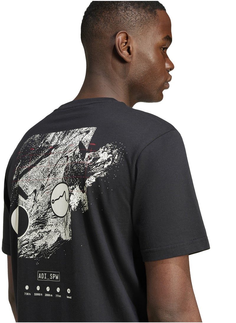 Adidas City Escape Space Graphic T-Shirt  - Image 4