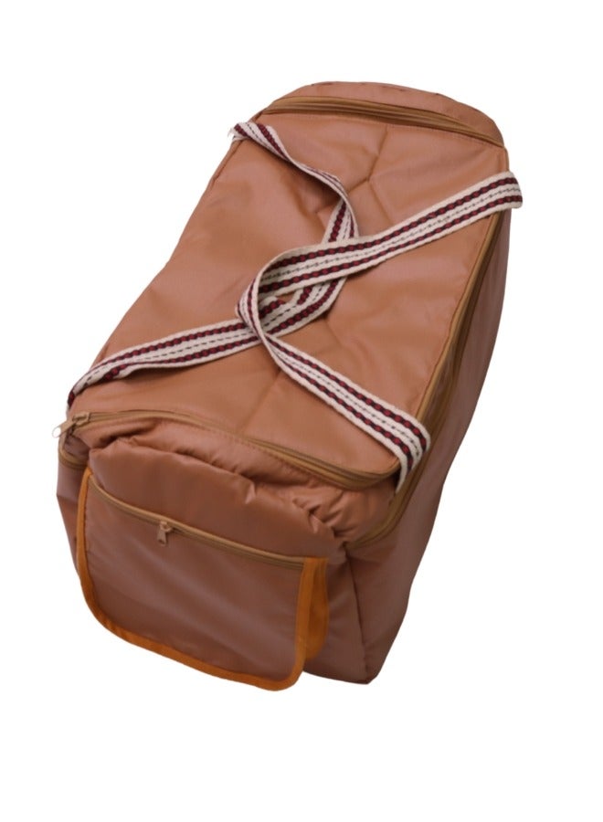 SMART HOME Waterproof Inner Layer Camping Travel Picnic Bag Zippered Picnic Bag Large Size 80*50*40cm Thai Canvas - Image 1