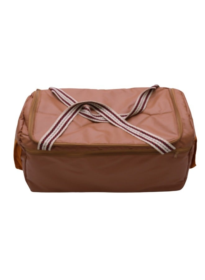 SMART HOME Waterproof Inner Layer Camping Travel Picnic Bag Zippered Picnic Bag Large Size 80*50*40cm Thai Canvas - Image 2