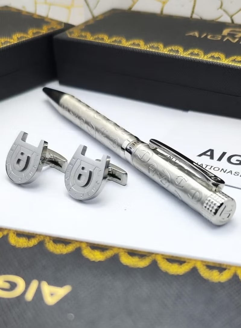 Luxury men's pen with cufflinks by