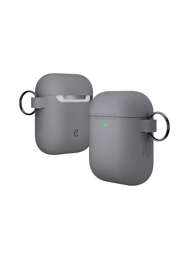 NIBEMINENT - Podskinz Switch Case Cover For Apple AirPods Grey/White - Image 1