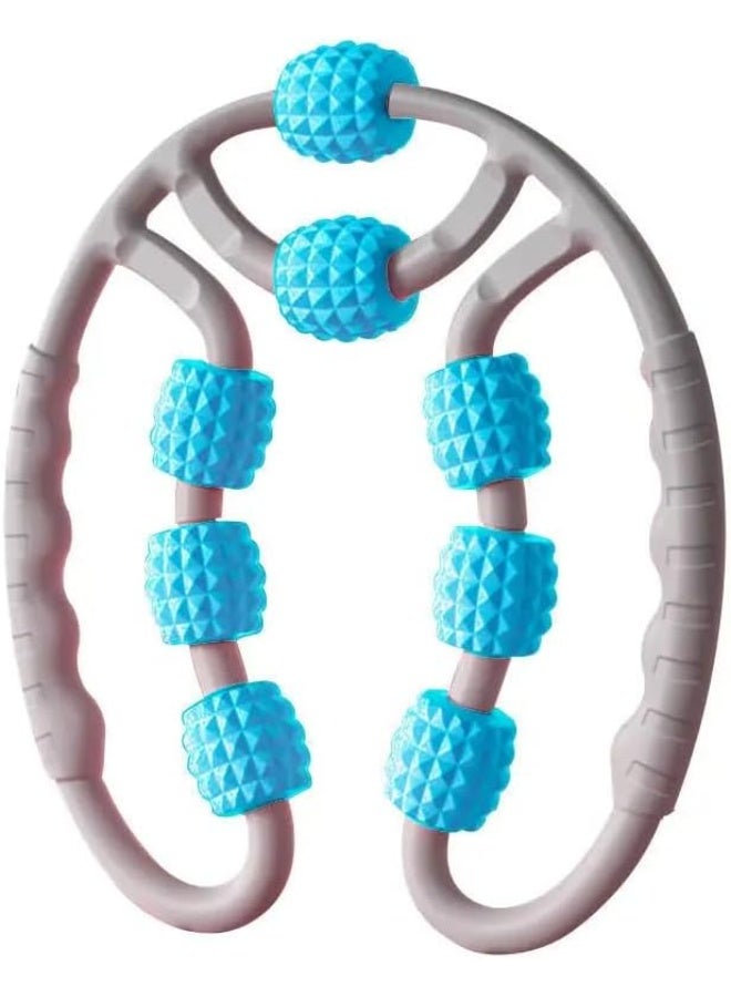 جهاز تدليك الجسم الممتاز يتكون من 8 بكرات دوارة تحفز الدورة الدموية - Image 1