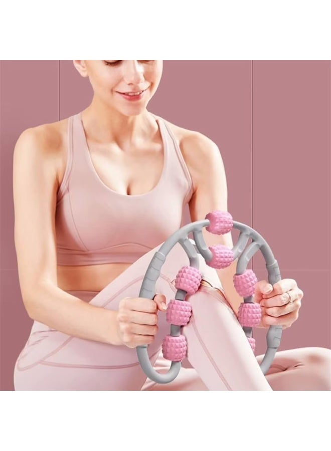 جهاز تدليك الجسم الممتاز يتكون من 8 بكرات دوارة تحفز الدورة الدموية - Image 3