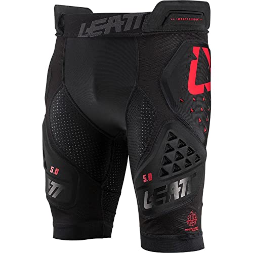 LEATT شورتات ليأت للتأثير 3DF 5.0 للبالغين (أسود - XX-Large) - Image 4
