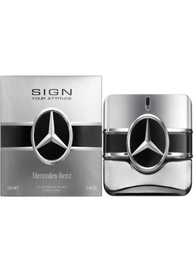 Mercedes-Benz Sign Your Attitude EDT 100ml for men 