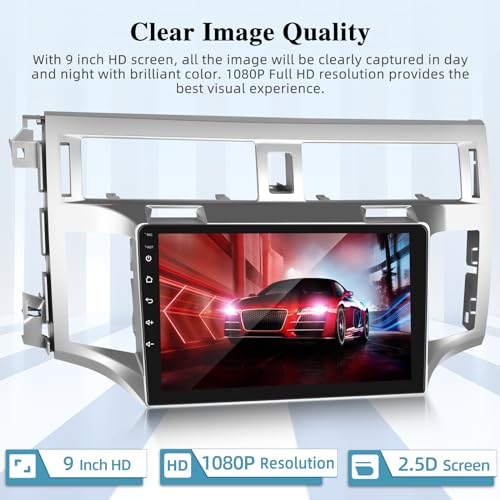 NHOPEEW 2+64G Android Car Stereo for Toyota Avalon 2005-2010 - Wireless Carplay and Android Auto - Car Radio with 9 inch Touch Screen/Multiple UI/WiFi/GPS/Mirror Link/SWC + AHD Backup Camera - Image 2