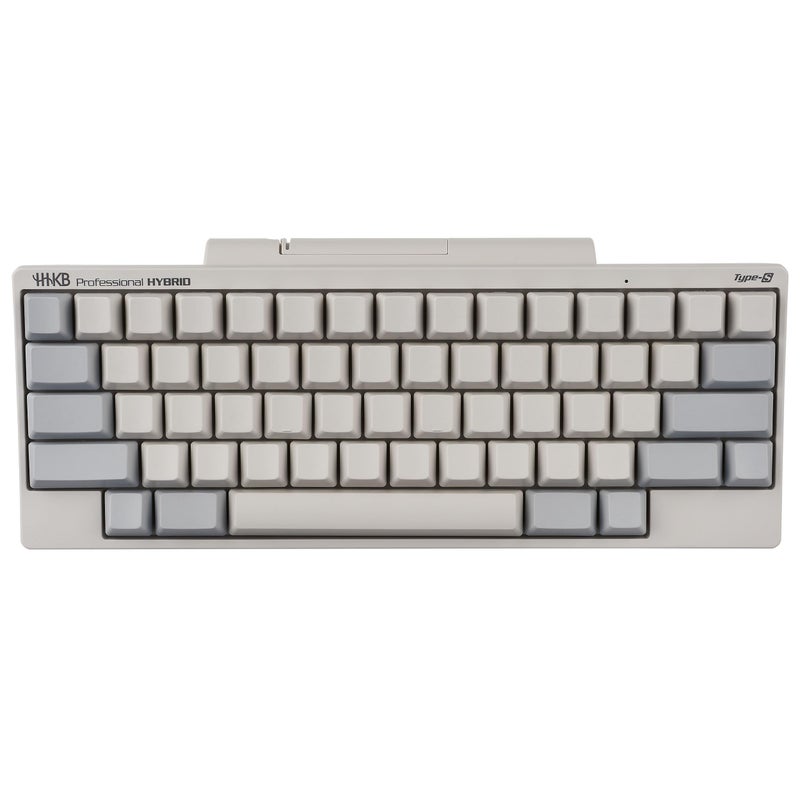 لوحة مفاتيح HHKB السعيدة الاحترافية الهجينة TypeS اللاسلكية بلوتوث سلكية USB صامتة ماك ويندوز بيضاء فارغة مع ضمان استبدال متقدم لمدة 2 سنة