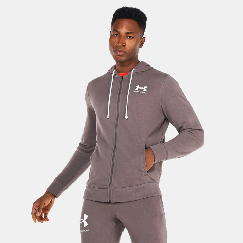 UNDER ARMOUR Men's UA Rival Terry LC Full Zip Hoodie