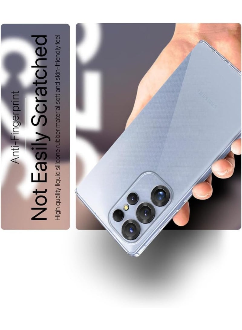 Muzz غطاء خلفي شفاف لهاتف سامسونج جالكسي S25 ألترا 5G | نتوءات مرتفعة لحماية كاملة للجهاز والكاميرا غلاف خلفي من TPU سيليكون مضاد للصدمات (سامسونج جالكسي S25 ألترا 5G) - Image 2