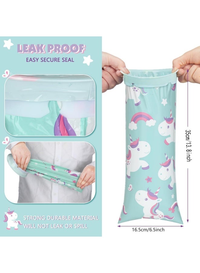 30 pcs Emesis Bags , Disposable Vomit Bags, Hospital Grade Nausea Bags Perfect for Morning Sickness, Kids, Pregnant Women, Taxis Drivers, Car Motion Sickness, 1000ml  - Image 2