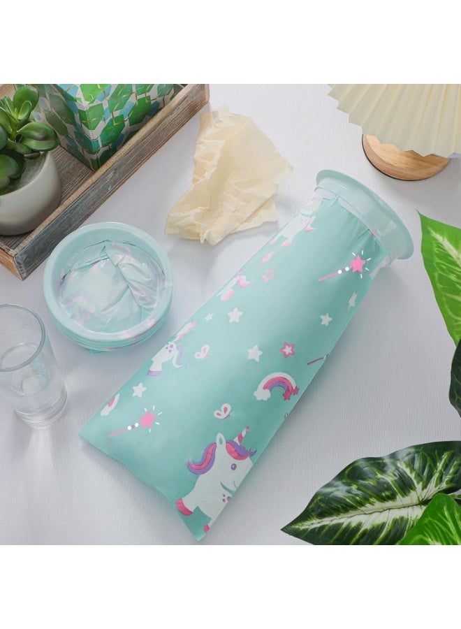30 pcs Emesis Bags , Disposable Vomit Bags, Hospital Grade Nausea Bags Perfect for Morning Sickness, Kids, Pregnant Women, Taxis Drivers, Car Motion Sickness, 1000ml  - Image 5