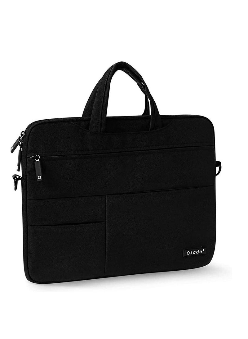 Okade Laptop Shoulder bag For Macbook Air 13.3 Inch Black Color - Image 3
